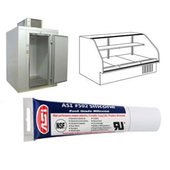 Scellant en Silicone Blanc de Qualité Alimentaire - Tube à Presser de 2,8 oz