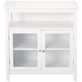 thumbnail image 4 of K&B Furniture K06 K06 White Wood Kitchen Storage Cabinet, 4 of 5