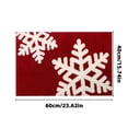 thumbnail image 2 of SDNall Décoration de Salle de Bain de Noël, Tapis de Porte de Noël, Décoration de Porte de Noël, Faux Tapis de Porte d'Entrée de Noël Tapis Antidérapant de Salle de Bain pour la Veille de Noël Tapis de Sol de Noël, Tapis de Sol pour la Maison, 2 of 8