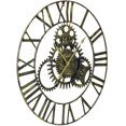 thumbnail image 4 of Decorative Large Metal Wall Clock for Living Room - Modern Farmhouse Wall Décor, 4 of 6