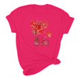 thumbnail image 4 of Meichang Chemises pour Femmes Joyeuse Saint-Valentin Hauts T-Shirts Graphiques Cœur en Bonbon Hauts Col Rond Coupe Ample Manches Courtes T-Shirts Saint-Valentin pour Femmes, 4 of 5