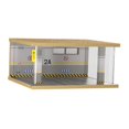 thumbnail image 1 of Milaget Diorama 1:32 Model Car Parking Lot Scene Diacast Car Display Cabinet Simulation DIY Modified Garage 2 2A, 1 of 5