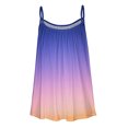 thumbnail image 2 of Hauts Aguichant pour Femmes Été Mode Femmes Été Col Rond Sans Manches Imprimé Décontracté Camisole Blouse T-Shirts pour Femmes Mode Femmes Blouses et Hauts Mode Hauts et Blouses d'Été pour Femmes, 2 of 5