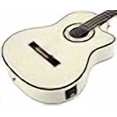 thumbnail image 3 of Family Series Pro Solid Top Thinline Acoustic-Electric Nylon Classical Guitar with Bag, 3 of 4