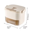 thumbnail image 3 of Pressing Ice Tray Ice Ice Box Ice Grinding Tool Large Capacity Ice Storage Household Food Grade Refrigerator, 3 of 6