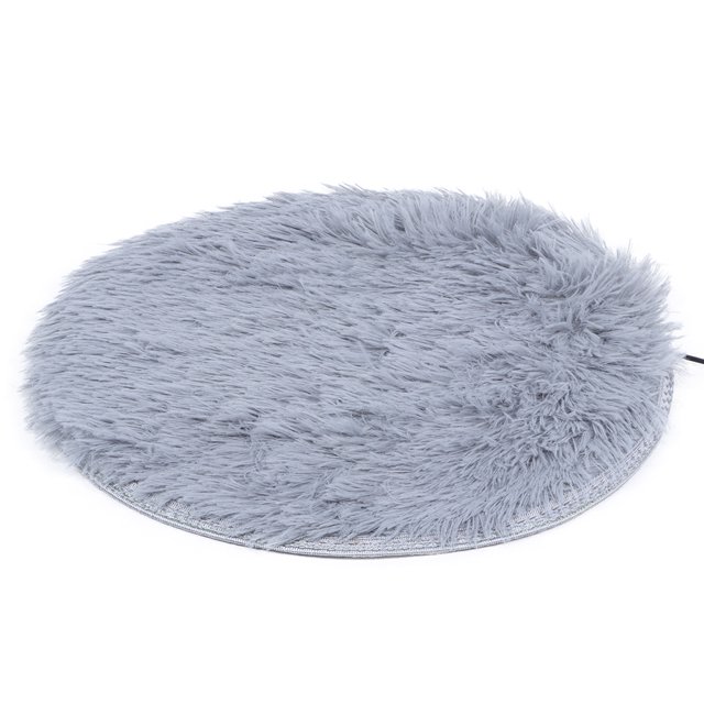 Long Service Life Pet Mat, Professional Manufacturing Pet Electric Blanket, For Small Dogs Silver Gray
