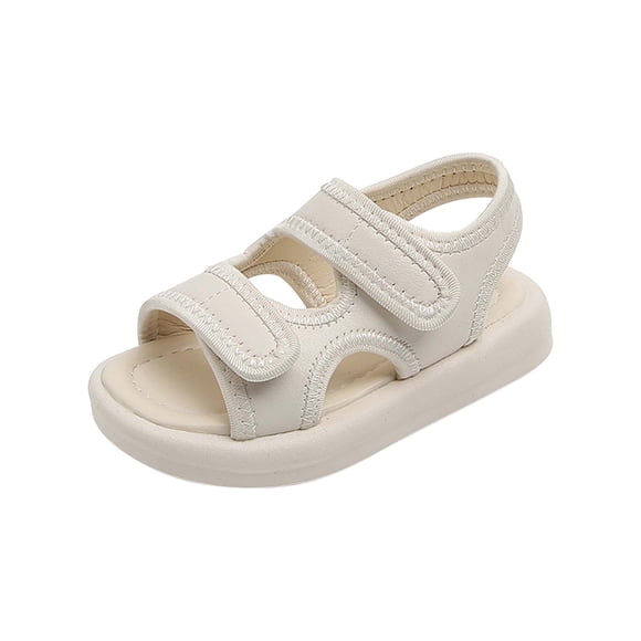 Baby Girls Shoes Baby Girls Boys Childrens Beach Shoes Soft Sole Toe Crash Sandals Roman Sandals