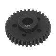 thumbnail image 3 of RC Spool Gear, Smoother Easy To Install Black Steel Rust Proof RC Car Transmission Gear Sturdy  For Replacement, 3 of 8