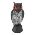 thumbnail image 2 of Hibou Dissuasif pour Oiseaux, Hibou Dissuasif pour Oiseaux Jardin Plastique Yeux Rouges Hiboux pour Garder les Oiseaux Éloignés Détails Fins Hiboux Résistants à l'Usure pour Garder les Oiseaux Éloignés, 2 of 7