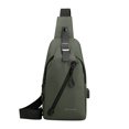 thumbnail image 2 of RXIRUCGD Sling Backpack, Multipurpose Crossbody Shoulder Bag Travel Hiking Daypack Green, 2 of 7