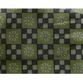 thumbnail image 4 of oneOone Georgette Viscose Fabric Geometric & Floral Block Printed Craft Fabric BTY 42 Inch Wide, 4 of 4