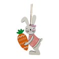 thumbnail image 1 of Easter Cartoon Wooden Crafts Pendants Home Diy Decorations Rabbit Decoration, 1 of 2