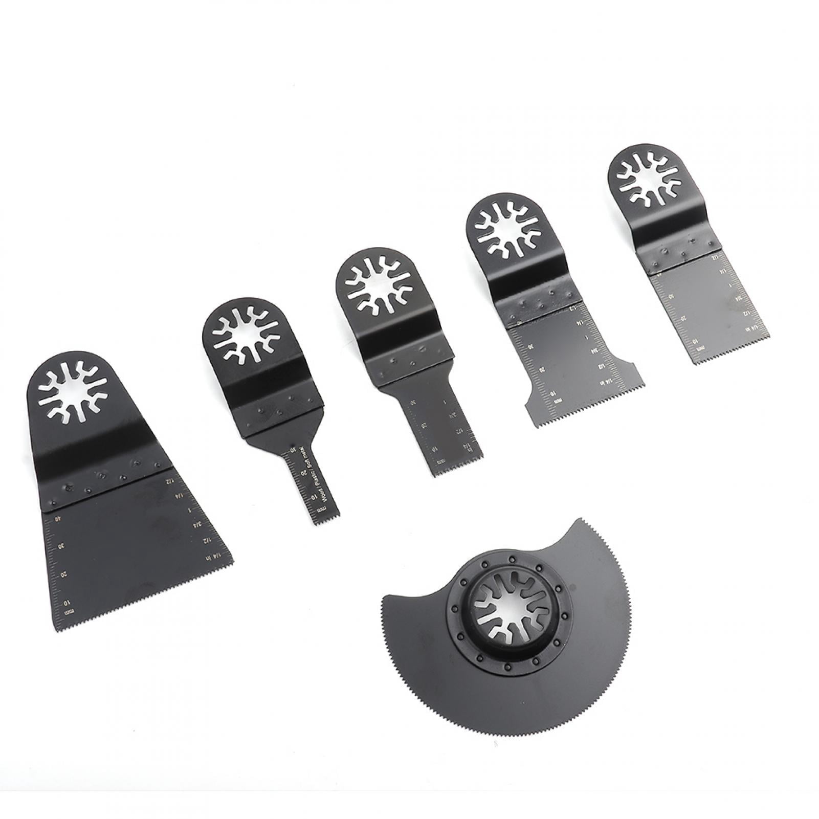 Oscillating Multitool, Oscillating Saw Blades, 10mm/20mm/32mm/45mm/65mm/88mm Portable Lightweight Profession Use General Use For Home Improvement Applications