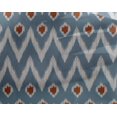 thumbnail image 4 of oneOone Tissu Viscose Georgette Chevron Ikat Imprimé 1 Yard 42 Pouces de Large, 4 of 4