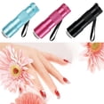thumbnail image 4 of Mini UV LED Nail Lamp Presser with Silicone Head Portable Handheld Nail Art UV Press Light UV Lamp for Nail Dryer Gel Polish Curing Lamp Quick Dry Lamp Machine Nail Art Tools H1K9, 4 of 6