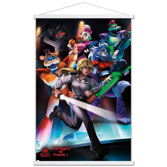 Five Nights at Freddy's: Security Breach - Group Wall Poster, 14.725" x 22.375"