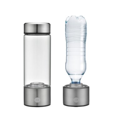 JMYHOAM Portable Hydrogen Water Generator With SPE And Pem Technology Rechargeable Portable Glass Hydrogen Water Generator Bottle Cups with Lids