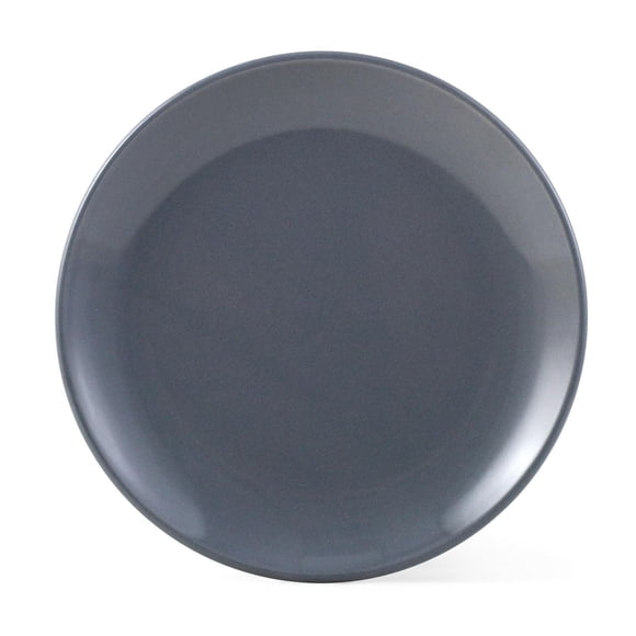 Mainstays assiette à couverts ronde émaillée grise, 10.3 "