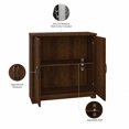 thumbnail image 2 of Bush Furniture Cabot Petit Meuble d'Entrée en Noyer Moderne - Bois Manufacturé, 2 of 6