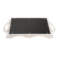 thumbnail image 4 of simhoa Mirrored Vanity Tray White for Dresser Perfume Desk Cosmetic Jewelry Organizer, 4 of 6