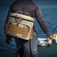 thumbnail image 4 of Tackle Bag Fishing Tackle Bag With Moulded Base Tackle Storage Bags For Anglers For All Your Fishing Gear And Tools, 4 of 9