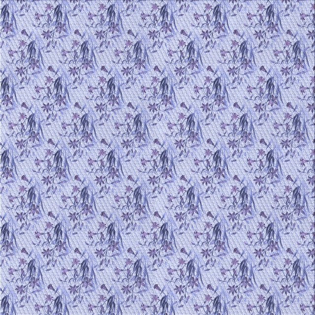Ahgly Company Machine Washable Indoor Square Transitional Periwinkle Purple Area Rugs, 5' Square