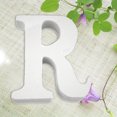 thumbnail image 2 of Agiferg Wood Wooden Letters White Alphabet Wedding Birthday Party Home Decorations R, 2 of 2