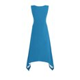 thumbnail image 4 of Gspmoly Robes Décontractées pour Femmes, Robes pour Femmes Sans Manches à Col Rond avec Cordon, Robe Décontractée à Volants Évasée Courte, Robes d'Été pour Femmes Articles en Liquidation, 4 of 8