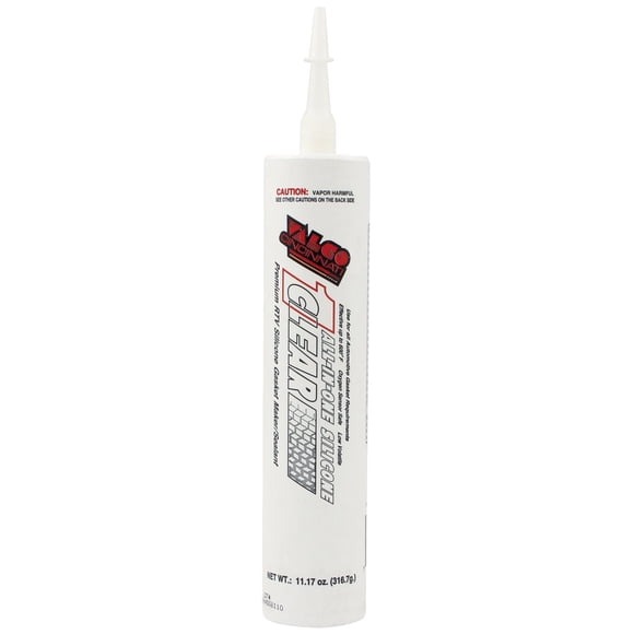 Valco Cincinnati 71112 Silicone Transparent Tout-en-un avec Embout - Cartouche de 11,17 oz
