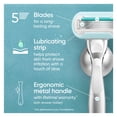 thumbnail image 3 of Venus Extra Smooth Sensitive Women's Razor with Reusable Razor Handle, 2 Razor Blade Refills and Shower Holder, 3 of 16