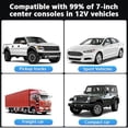 thumbnail image 3 of Single Din Touchscreen Radio with Wireless Apple CarPlay & Android Auto, 6.9" IPS Car Stereo with Bluetooth, Mirror Link, FM/AM,EQ, USB/Type-C, SWC,, 3 of 12