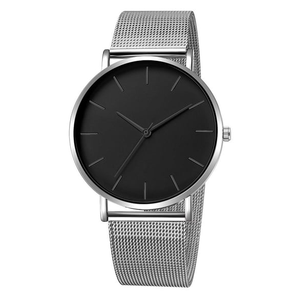 HOARBOEG Men Fashion Watches Clocks Watches Stainless Steel Casual Dresses Wrist Crystals Valentine's Day Gift, Clearance