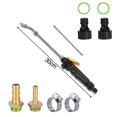thumbnail image 1 of Bgsha Spray Wand Brass Barb with 3/8\" 1/4\" Hose Adjustable Replace Garden Sprayer, 1 of 4