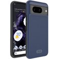 thumbnail image 1 of TUDIA MergeGrip Google Pixel 8 Étui Testé aux Essais Double Couche Robuste et Résistant - Bleu Indigo, 1 of 7