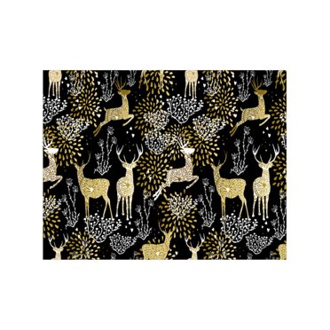 Napperon en Lin de Noël, Tapis Isolé, Napperon de Table, Serviettes de Fête pour la Maison, Cadeaux des Fêtes