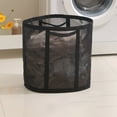 thumbnail image 1 of TACILIP Closet Organizers and Storage, Household Laundry Basket Foldable Wall-mounted Portable Large-capacity Storage Frame for Storing Dirty Clothes In The Bathroom Mesh and Breathable, Mom Gifts, 1 of 6