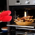 thumbnail image 1 of Huayishang Oven Mitts Mini Silicone Oven Mitts Set Oven Mitts Heat Insulation Oven Gloves For Kitchen Cooking And Baking Protecting Fingers Mini Oven Hand Clips, 1 of 3