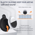 thumbnail image 3 of AirTag Holder-Compatible with AirTag Case Keychain Air Tag Case Holder Silicone AirTags Key Ring Cases Air Tags Key Chain Compatible with Apple AirTag GPS Item Finders Accessories-4 Pack, 3 of 6