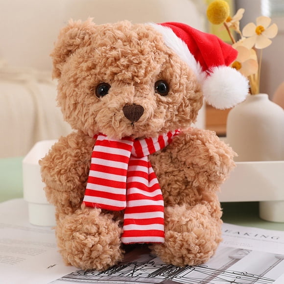 ddioayh Liquidation Ourson de Noël Ornement Cadeau d'Anniversaire pour Enfants Compagnon et Poupée