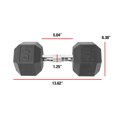 thumbnail image 3 of CAP Barbell Coated Hex Dumbbell, Single 3 - 100 lb, 3 of 6