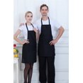 thumbnail image 3 of Cooking Kitchen Apron Woman Men Chef Waiter Cafe Shop BBQ Hairdresser Apron, 3 of 3