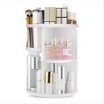 thumbnail image 1 of 360 Rotating Makeup Organizer,DIY Adjustable Holder,Foldable Cosmetic Storage Display Box,1 * Makeup box, 1 of 7