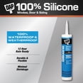 thumbnail image 4 of DAP 100% Silicone Window & Door Sealant Clear, 290ml, Clear, 4 of 5