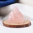 thumbnail image 2 of Birdeem Figurines Feng Shui de Buddha Rieur Heureux en Cristal Sculpté Richesse, 2 of 12