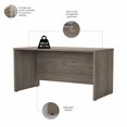 thumbnail image 4 of Studio C 60W x 30D Office Desk in Modern Hickory - Engineered Wood, 4 of 12