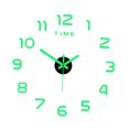 thumbnail image 3 of Luminous Wall Clock Stickers Round DIY Wall Clock for Dining Room Wall Decor, 3 of 8