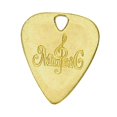 thumbnail image 3 of Bunblic Guitar Pick Musical Instrument Pick Handmade Sturdy Guitar Accessories Professional for Ukulele Bass Banjo Classical Gold, 3 of 8