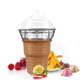 thumbnail image 4 of Home Ice Cream Maker Machine for DIY Frozen Yogurt & Gelato - Automatic Stirring, 360° Mixing Blade, Fast 34 RPM, No Ice Crystals, 4 of 6