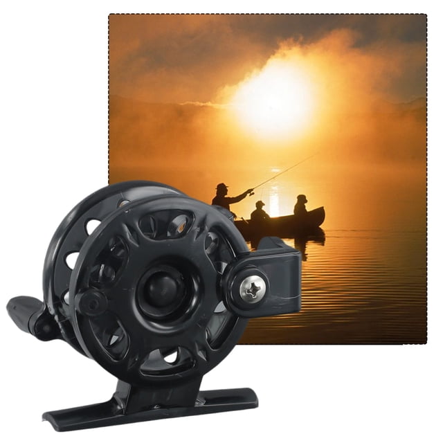 Reel Portable Mini Fly Fishing Reel Carp Winter Ice Fishing Spool Tackle Gear