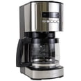 thumbnail image 1 of Kenmore Programmable 12-Cup Coffee Maker, Stainless & Black, Auto Brew & Keep Warm Functions, 1 of 9